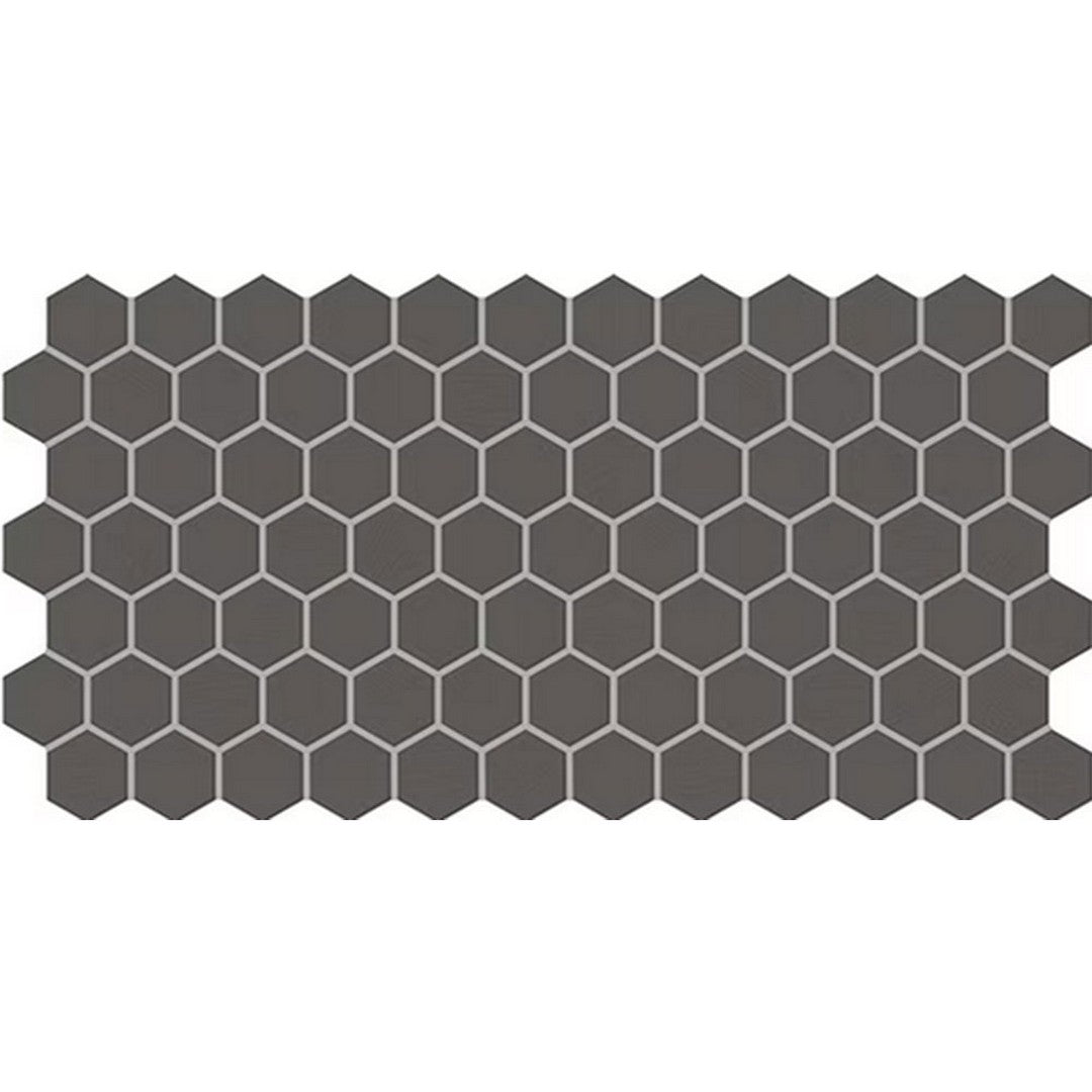 Daltile Keystones 12" x 24" Matte Porcelain 2" Hexagon Mosaic