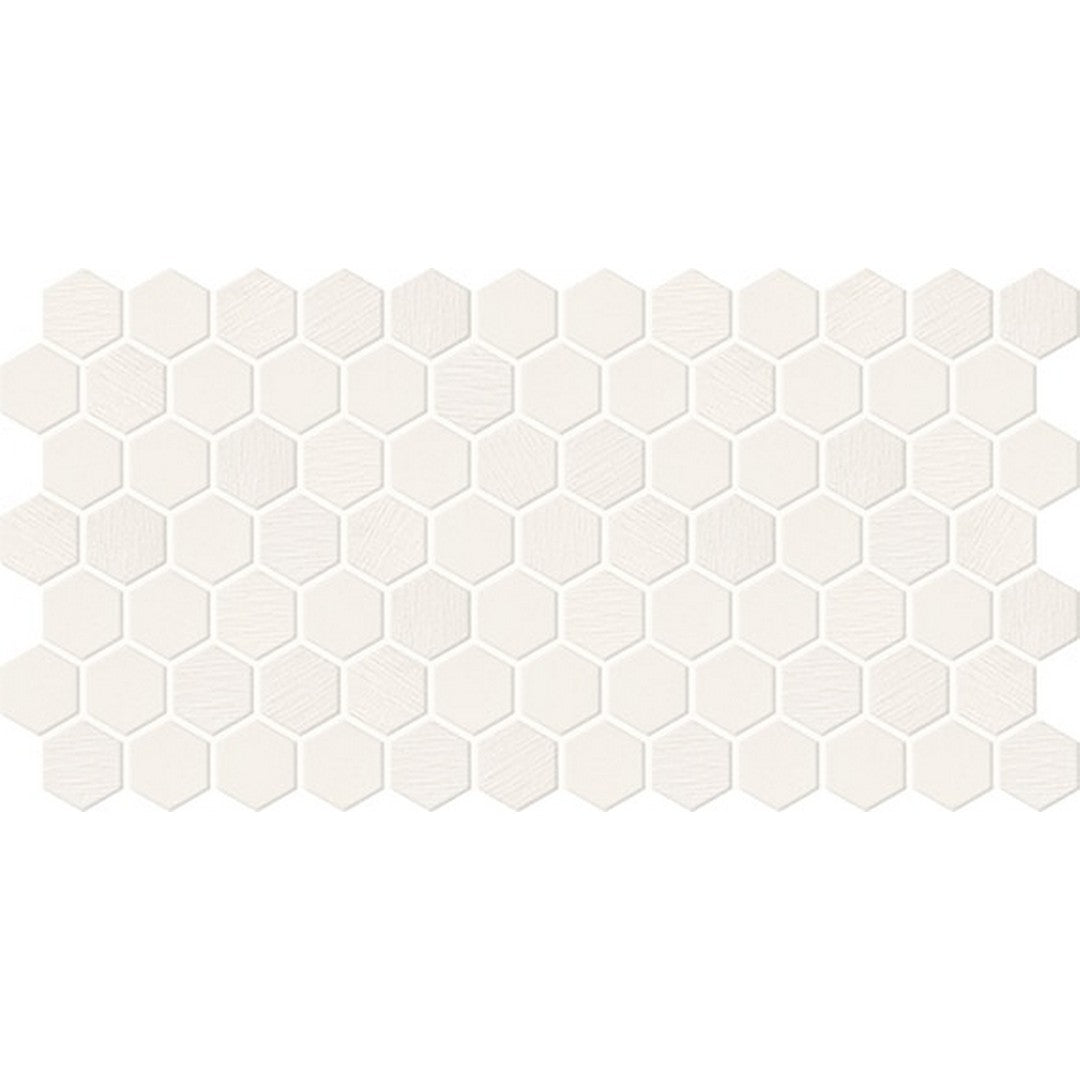 Daltile Keystones 12" x 21" Matte Porcelain 1" Hexagon Mosaic