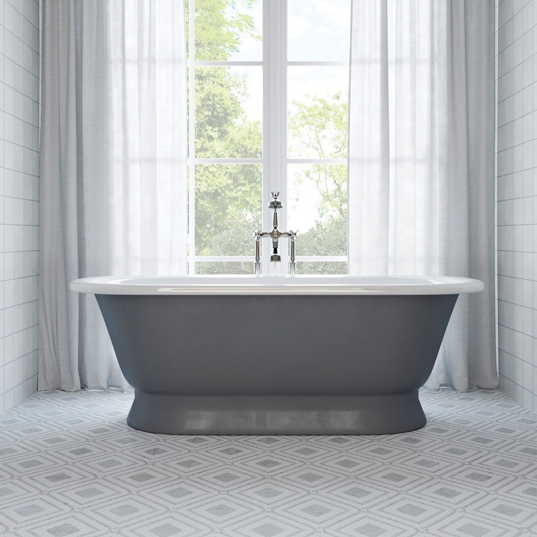 Bedrosians Atrium 15.75" x 15.75" Marble Honed Mosaic