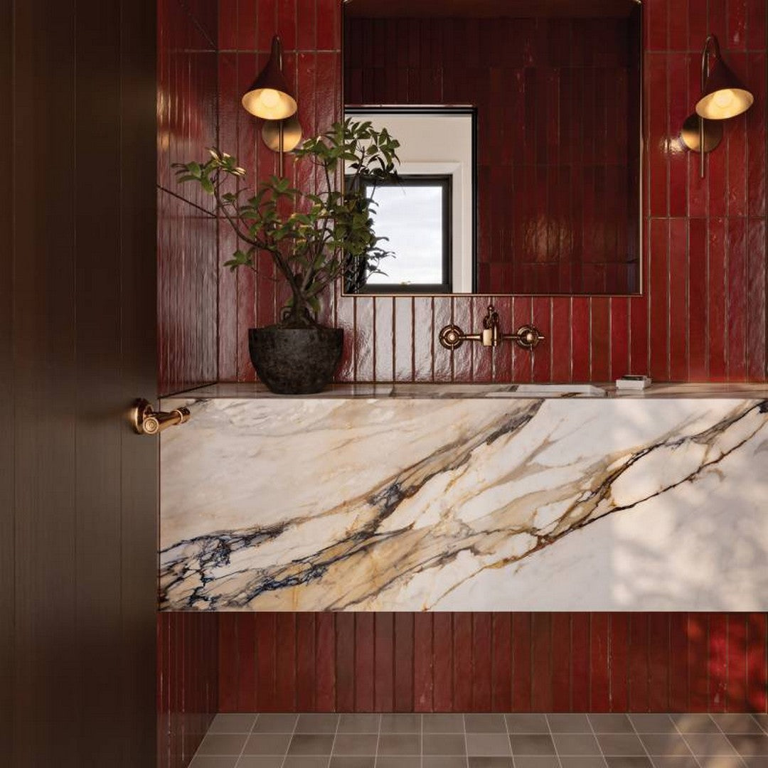 Bedrosians Chroma 2" x 18" Glossy Glazed Porcelain Field Tile