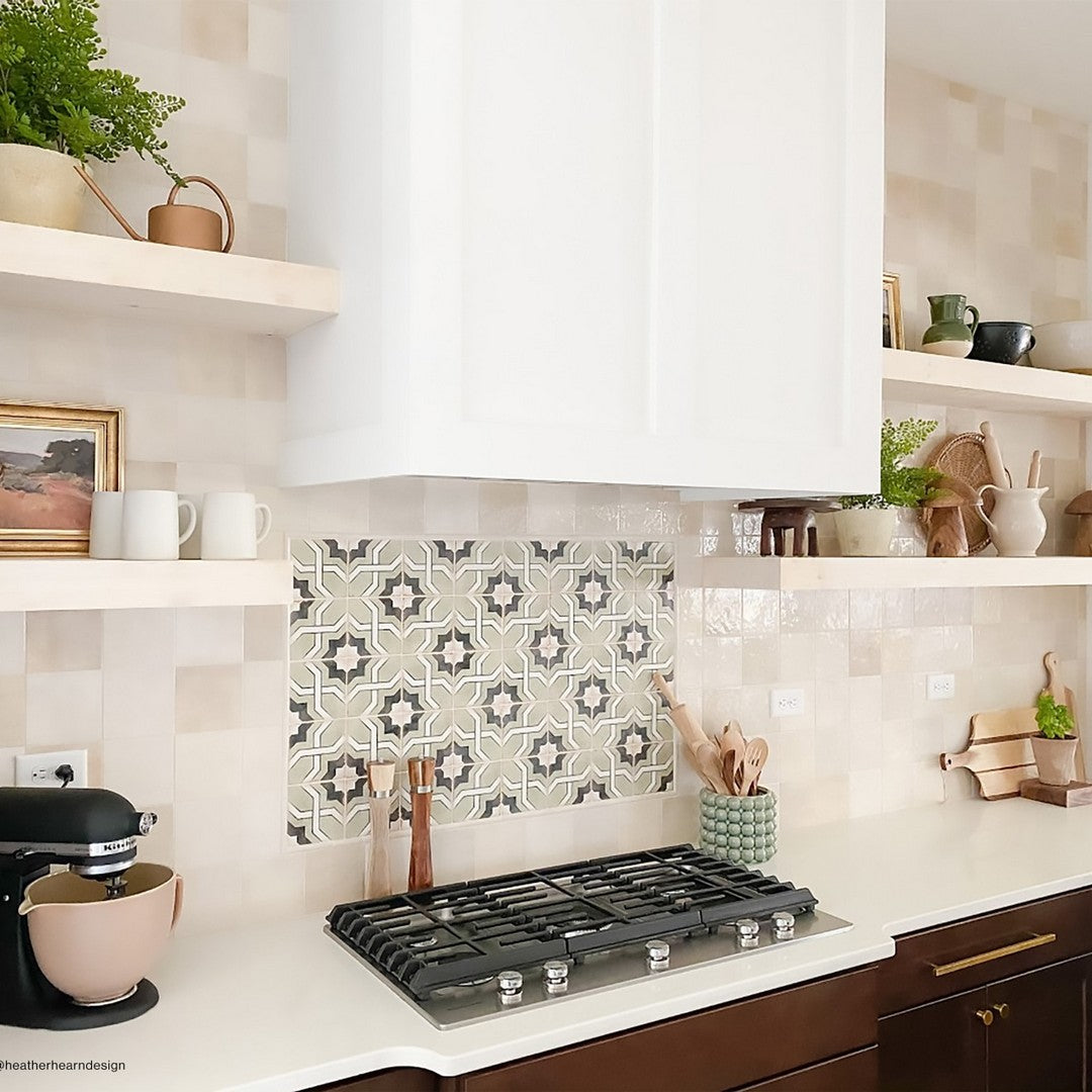 Bedrosians Cloe 5" x 5" Ceramic Wall Tile