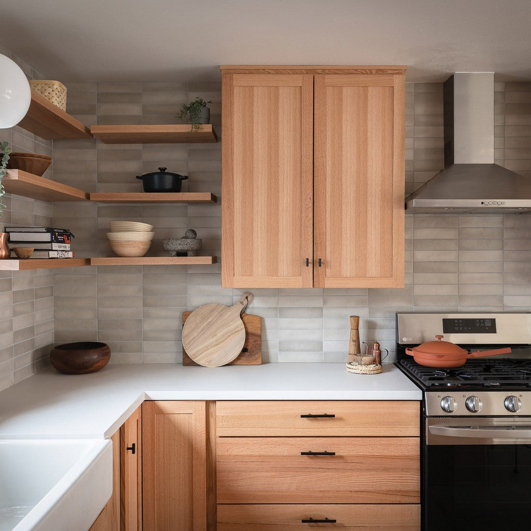 Bedrosians Makoto 2.5" x 10" Ceramic Wall Tile