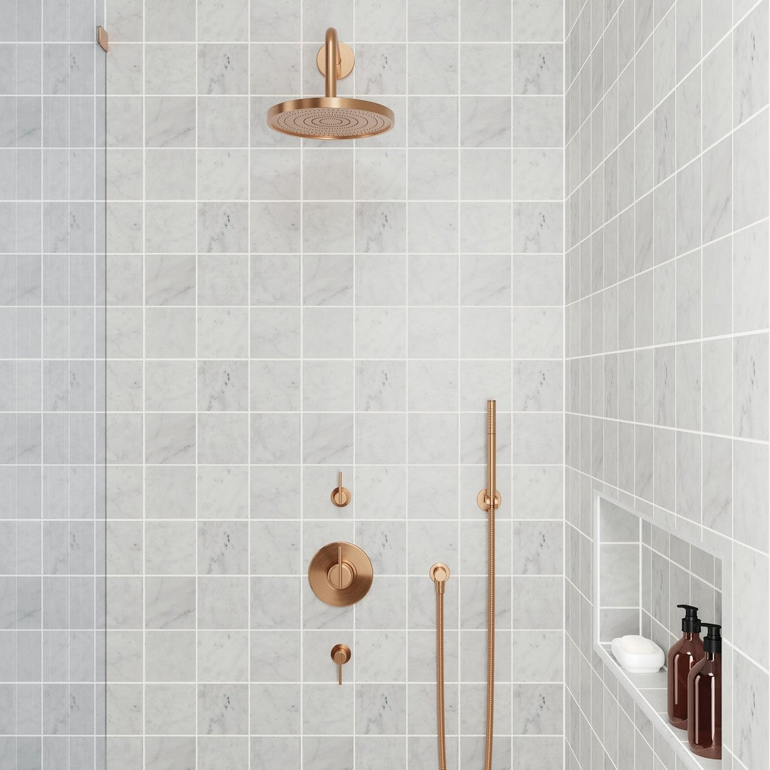 Bedrosians Monet 4" x 4" Honed Marble Decorative Tile