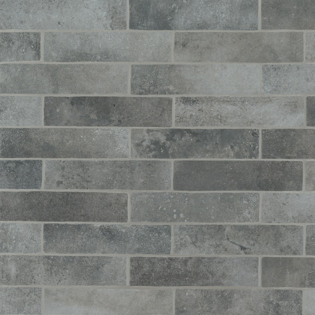 Bedrosians Montana 2.25" x 10" Matte Porcelain Brick Field Tile