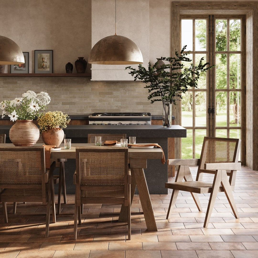 Bedrosians Montana 5" x 10" Matte Porcelain Brick Field Tile