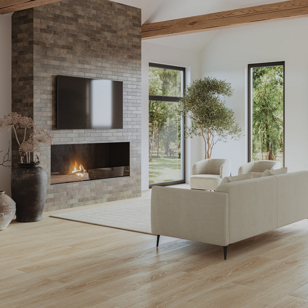 Bedrosians Montana 2.25" x 10" Matte Porcelain Brick Field Tile