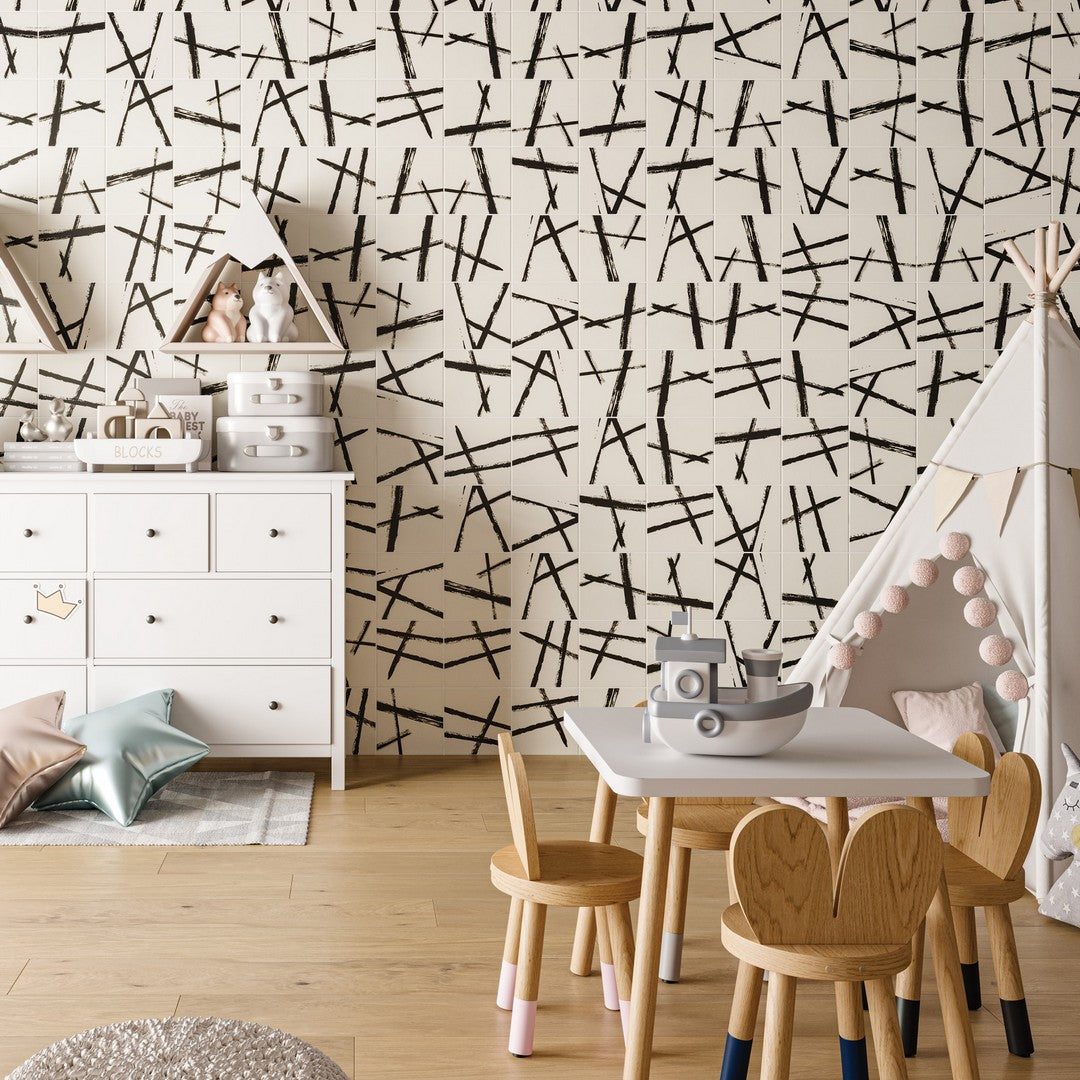 Bedrosians Rothko 9" x 9" Matte Ceramic Field Tile & Deco