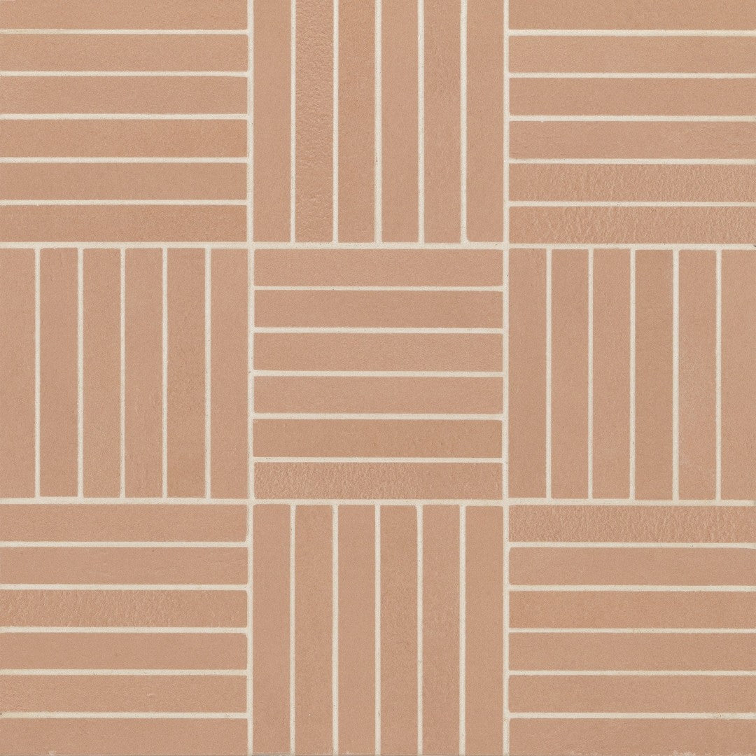Bedrosians Sahara 11.75" x 11.75" Matte Crosshatch Porcelain Mosaic Tile