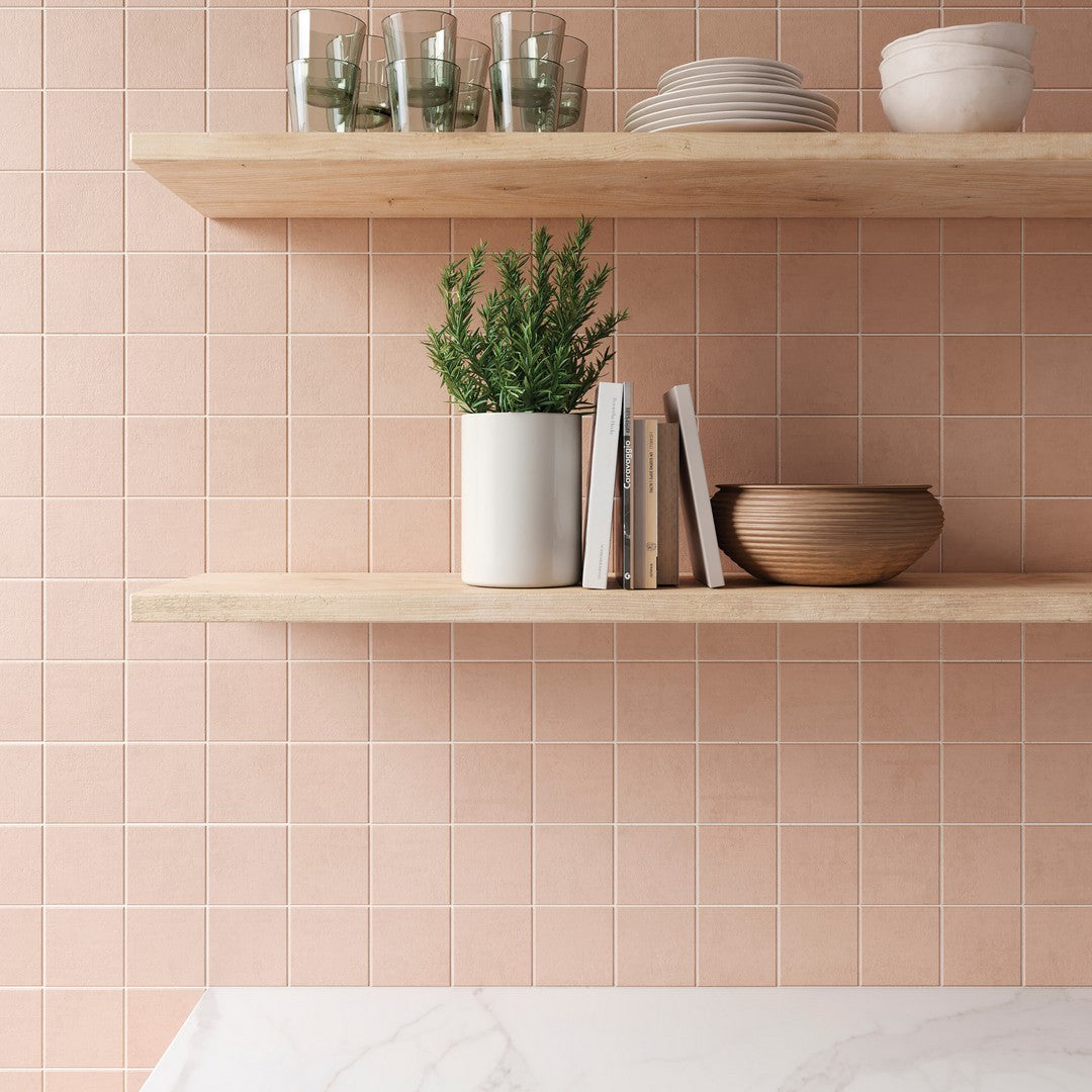 Bedrosians Sahara 11.75" x 11.75" Matte Porcelain Square Mosaic Tile