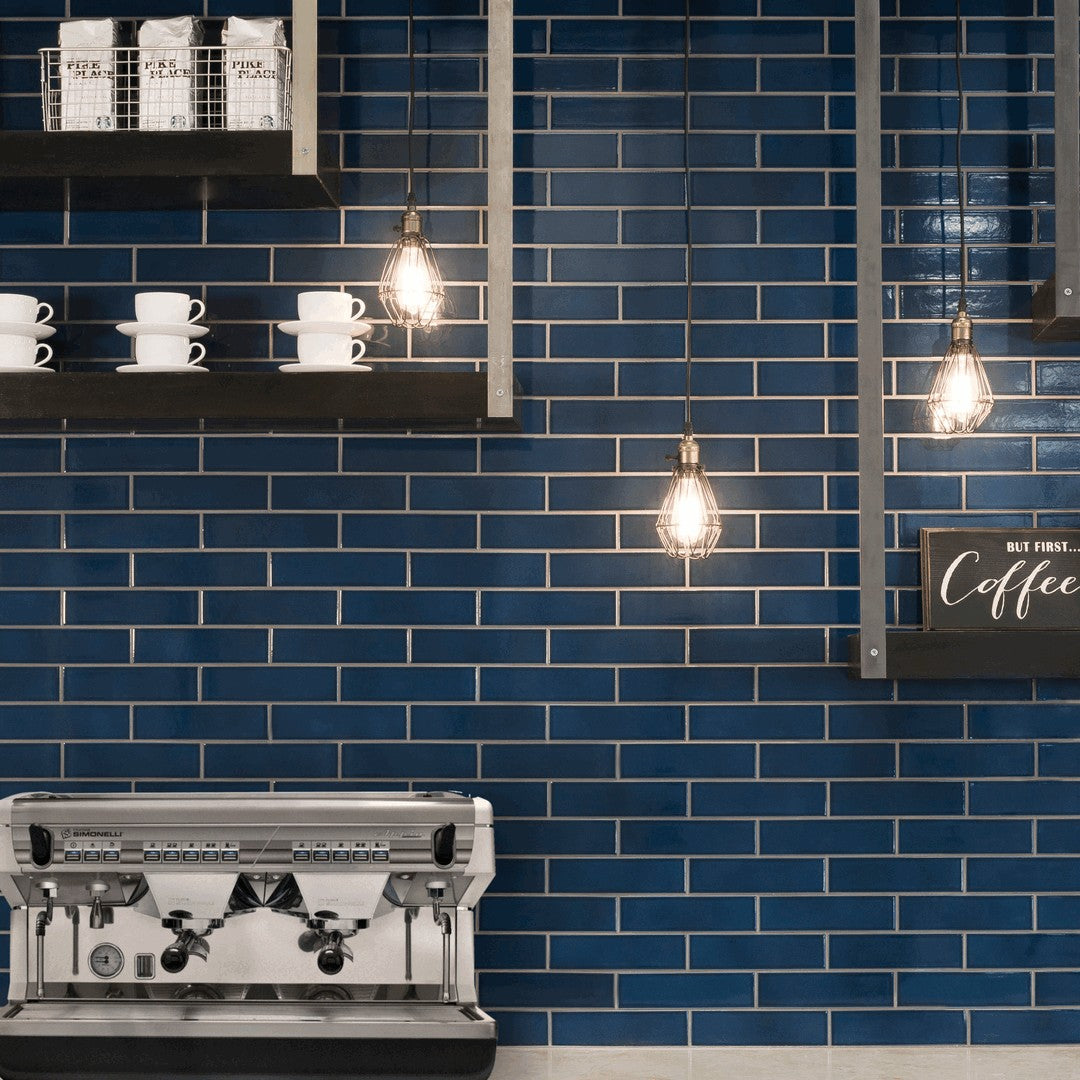 Bedrosians Zenia 2.5" x 9" Porcelain Floor & Wall Tile Glossy