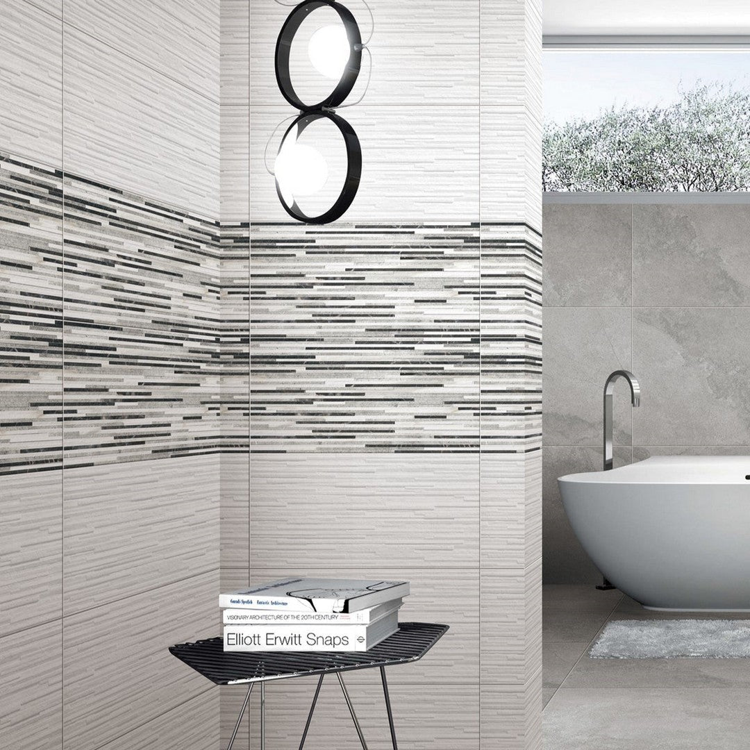 Ottimo Direction 12" x 24" Rustic Porcelain Tile