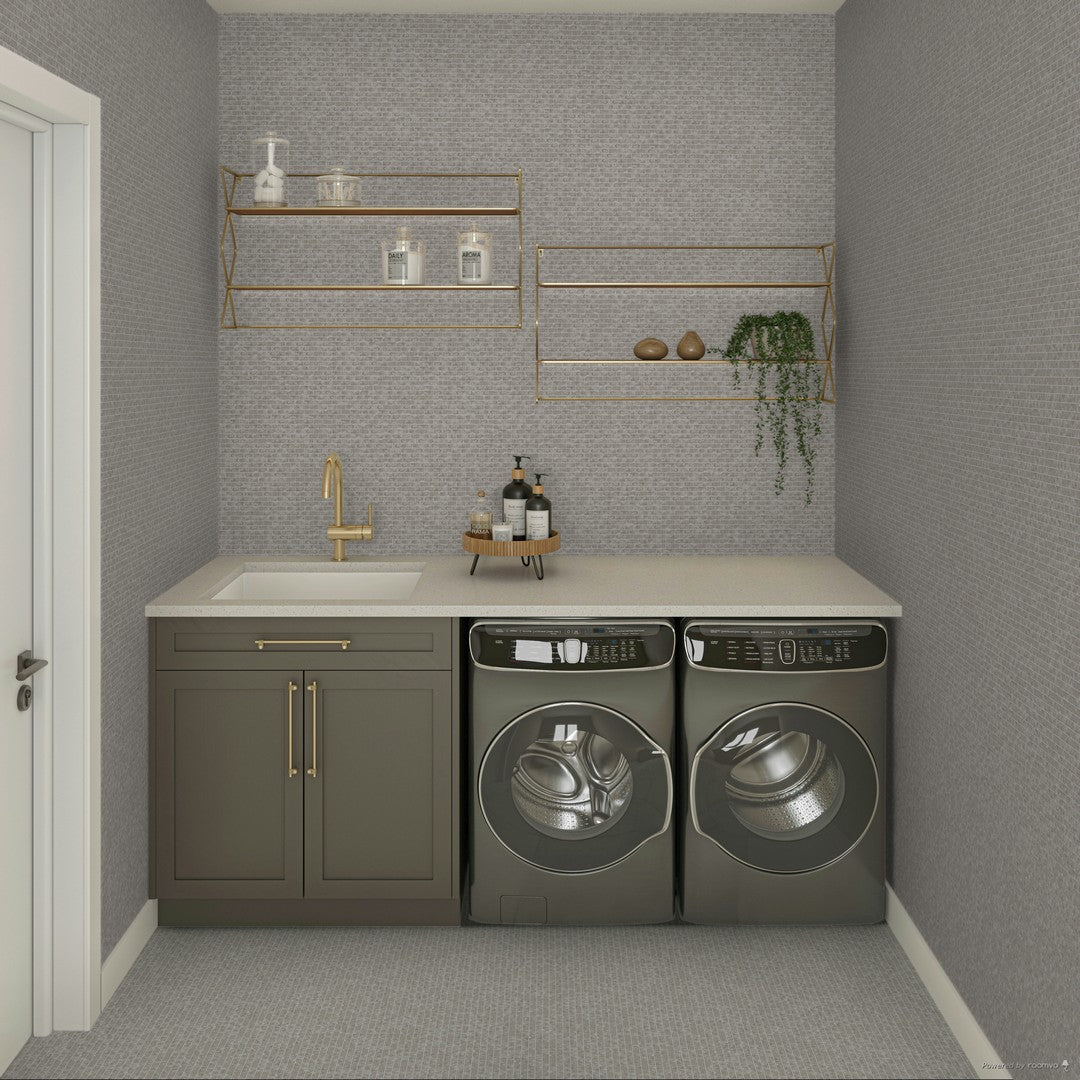 Daltile Diplomacy 12" x 12" Matte Porcelain 0.62x1" Brick Joint Mosaic