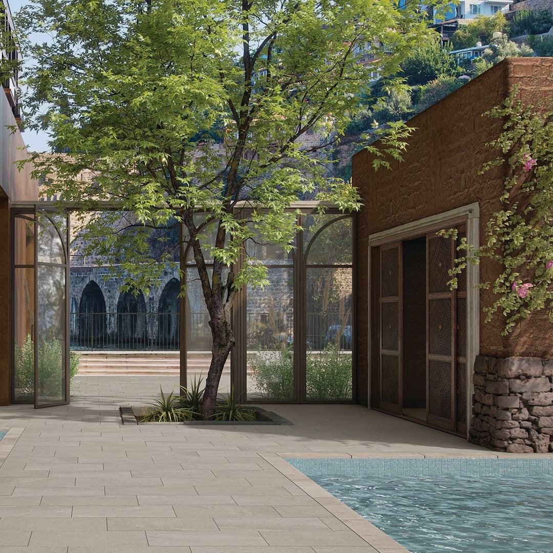 Daltile Calgary 24" x 48" Matte Porcelain Stepwise Floor Tile