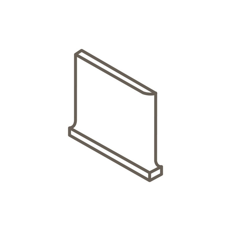 Daltile Color Wheel Classic 3" x 6" Ceramic Left Cove Base