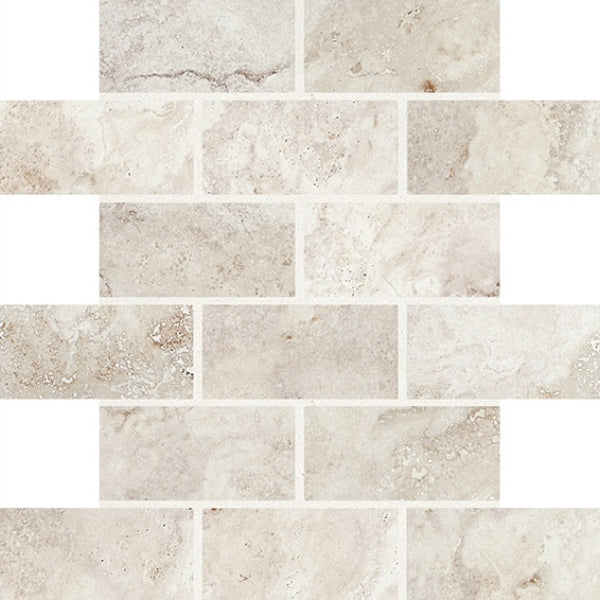 Daltile Esta Villa 12" x 12" Matte Ceramic 2x4" Brick Joint Mosaic
