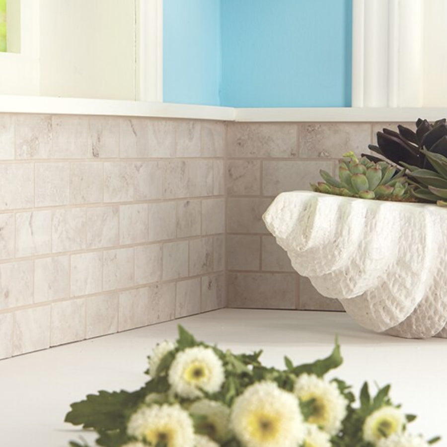 Daltile Esta Villa 12" x 12" Matte Ceramic 2x4" Brick Joint Mosaic