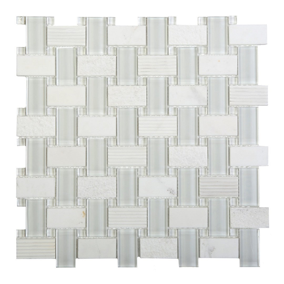 Ottimo Essence 12" x 12" Glossy & Matte Glass Mosaic