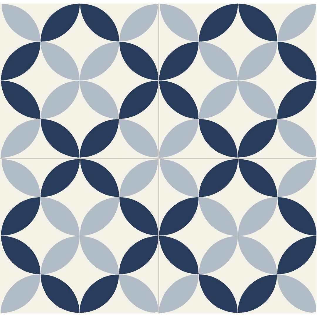 Ottimo Broadway Blue 8" x 8" Matte Porcelain Tile