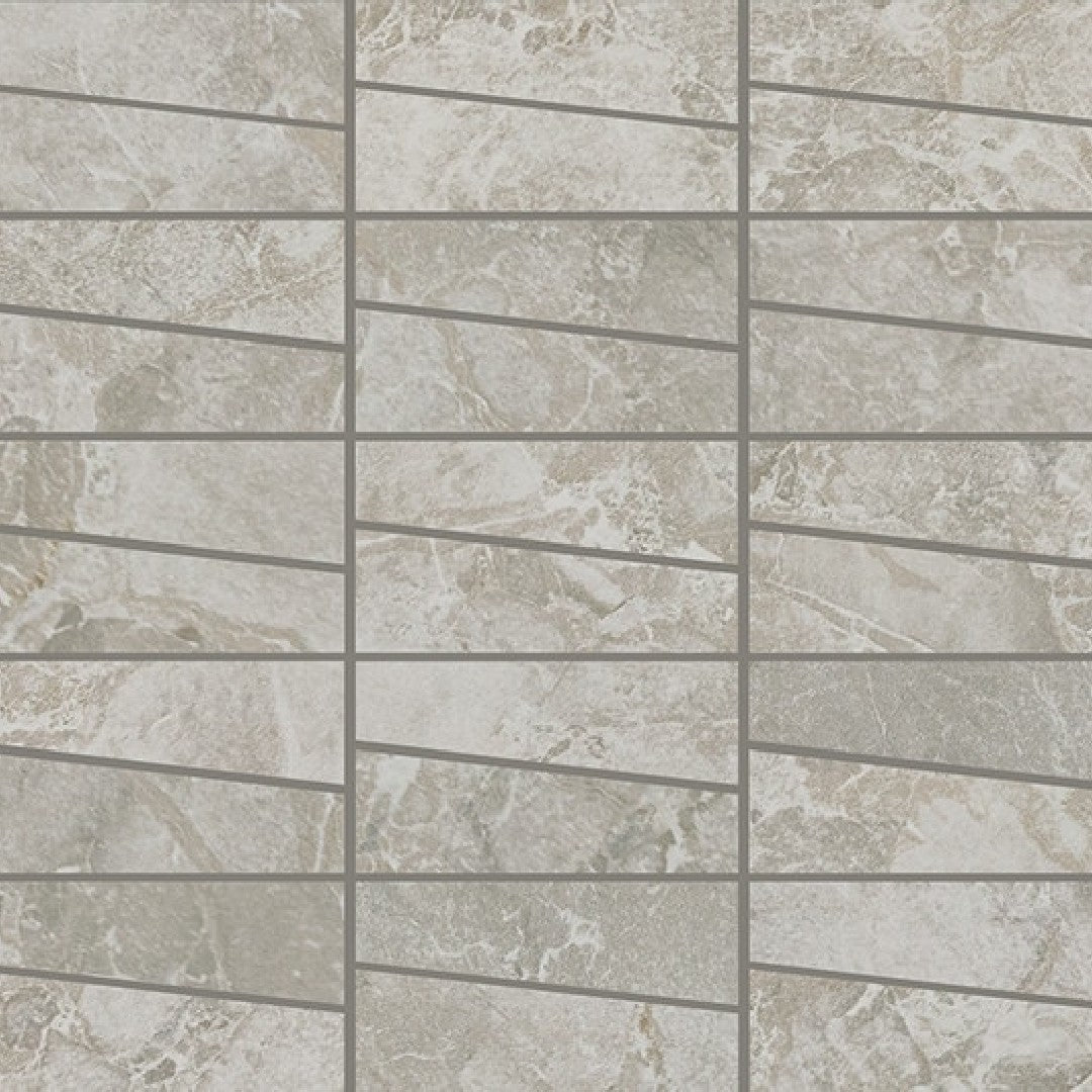 Marazzi Forgehaus 12" x 11" Matte Ceramic Trapezoid Mosaic