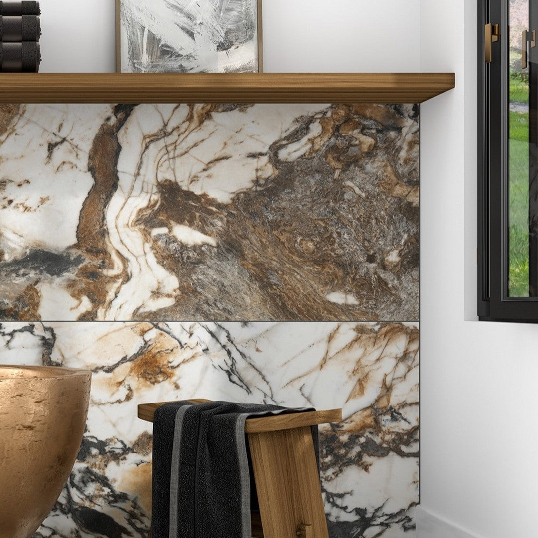 American Olean Foyer 12" x 24" Polished Porcelain Tile