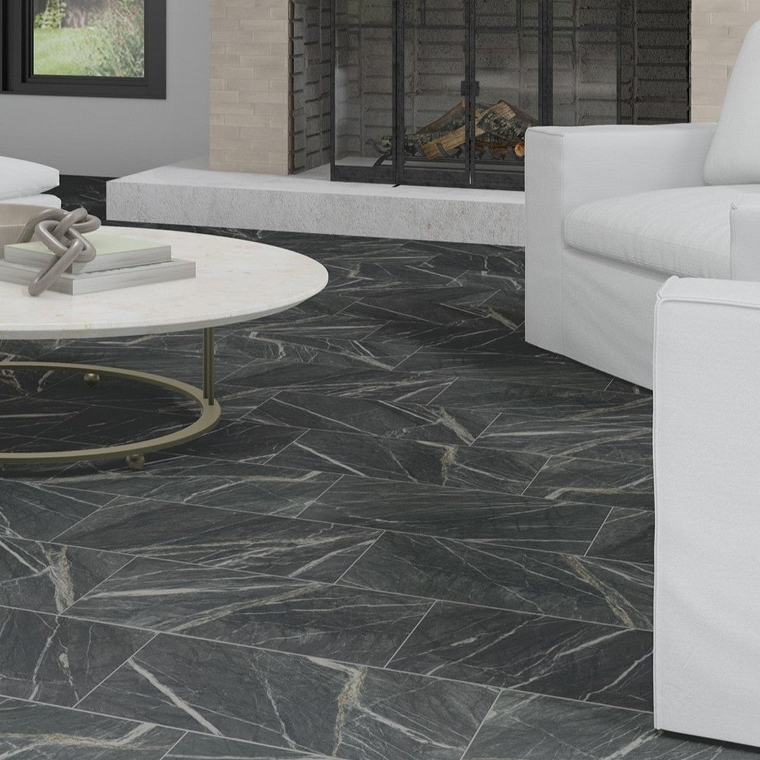American Olean Foyer 12" x 24" Polished Porcelain Tile