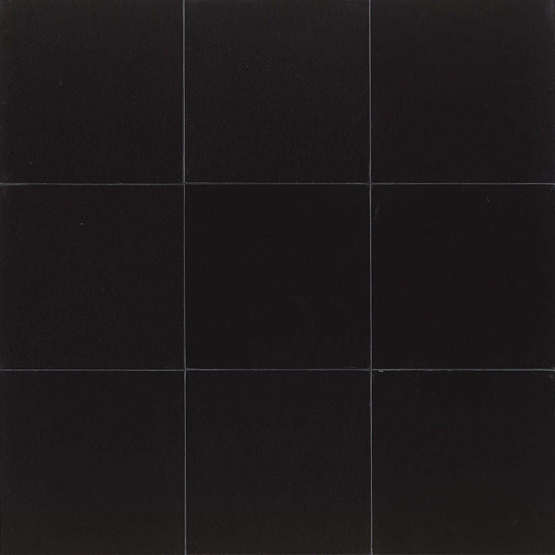 Bedrosians Granite Absolute Black 18" x 18" Polished Tile