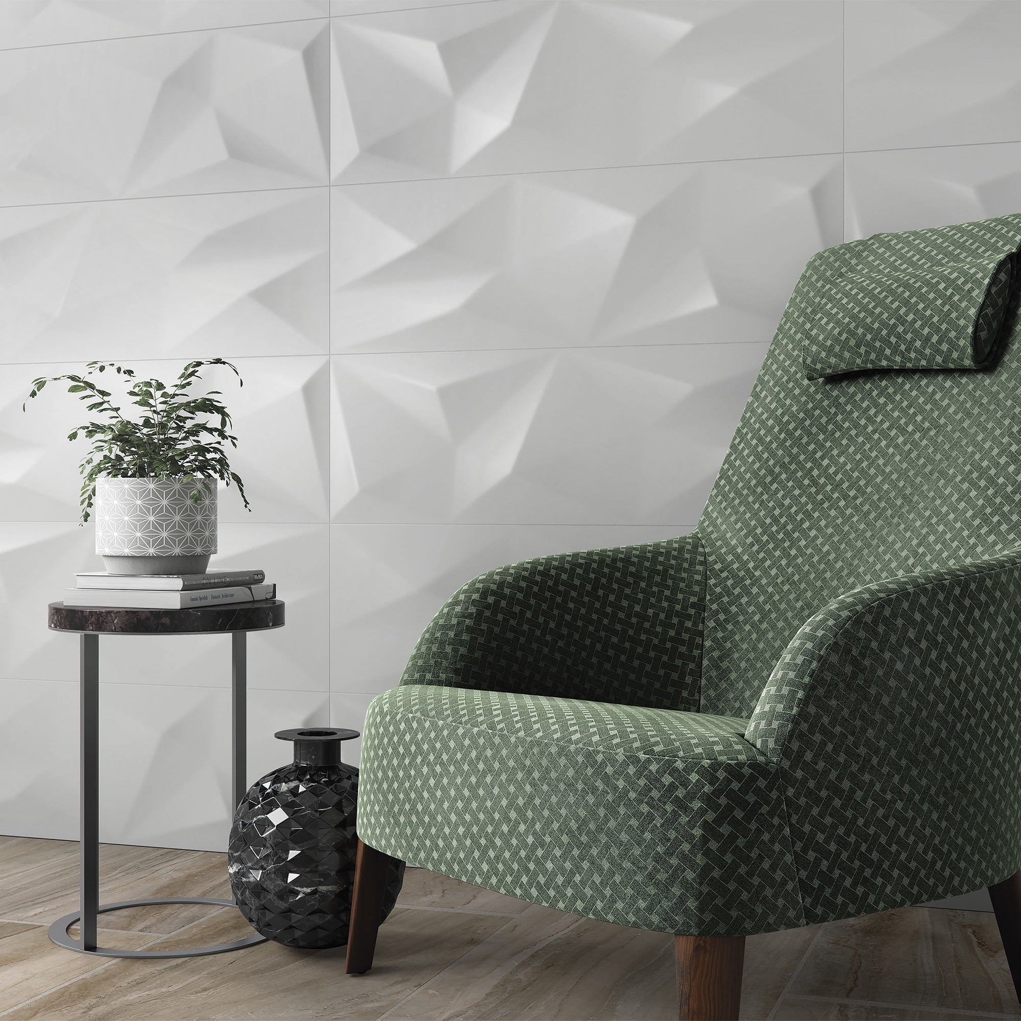 Daltile Aesthetic 12" x 36" Ceramic Wall Tile