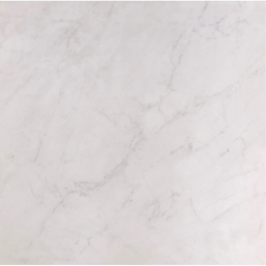 Ottimo White Carrara 2.0 Polished 24" x 24" Porcelain Tile