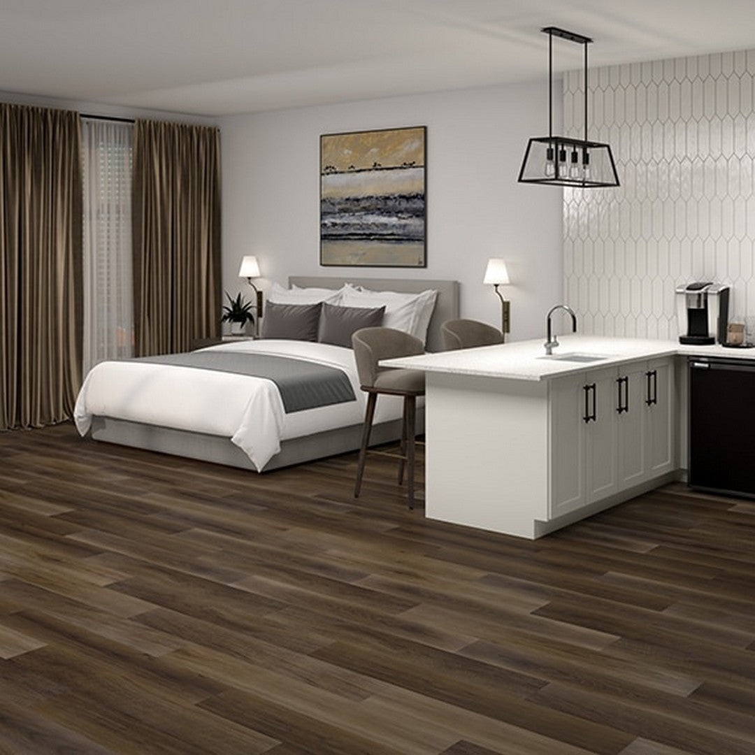 Daltile Halstatt 7.25" x 48" Luxury Vinyl SPC Rigid Core LVT 12 Mil Plank