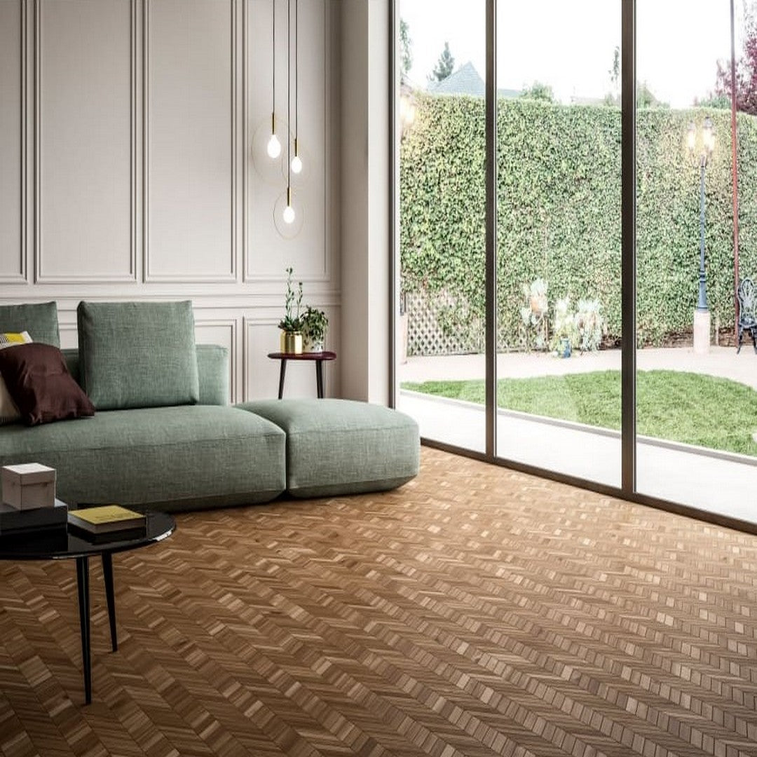 MS International Havenwood 12" x 15" Matte Porcelain Mosaic