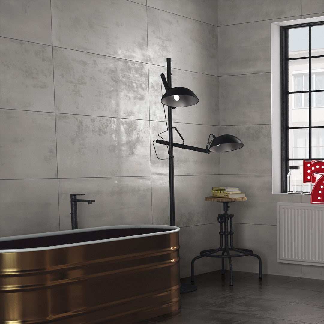 Ottimo Leghe 12" x 24" Matte Porcelain Tile