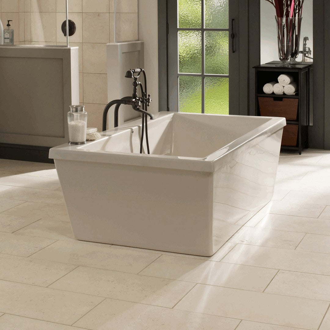 Bedrosians Limestone Corinthian White 12" x 24" Floor & Wall Tile