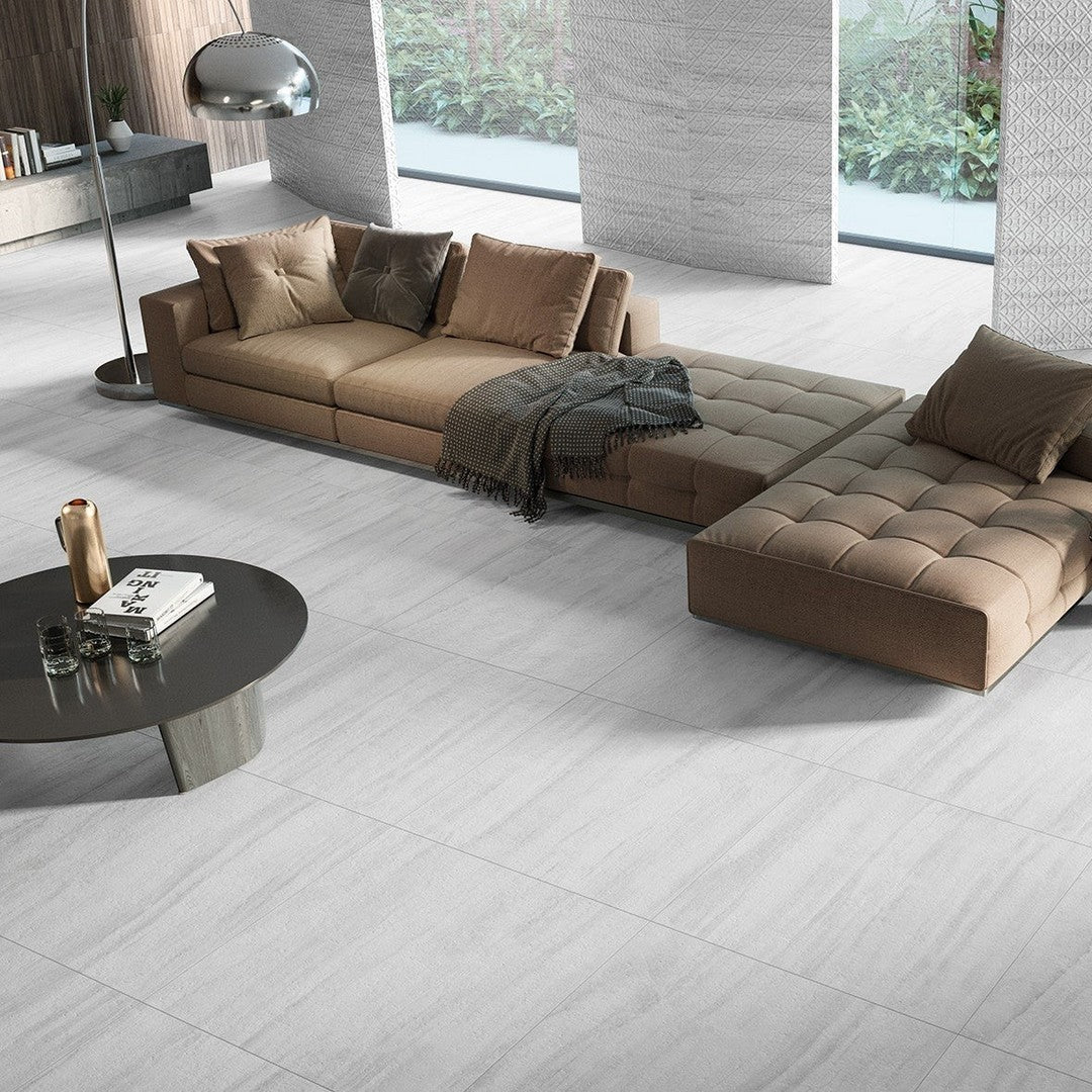 Ottimo Luxury 18" x 36" Semi-Polished Porcelain Tile