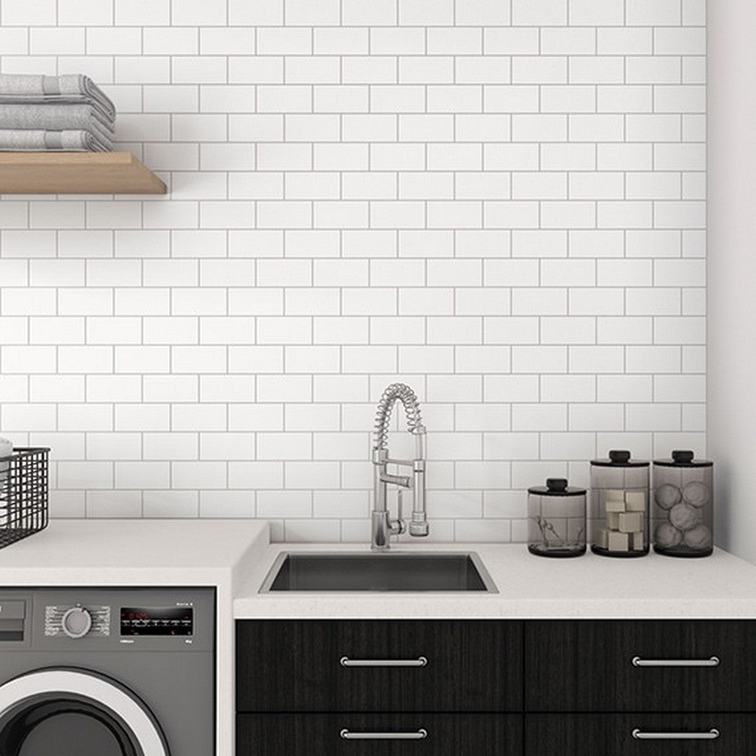 Daltile Natural Stone Marble 3" x 6" Tumbled Tile