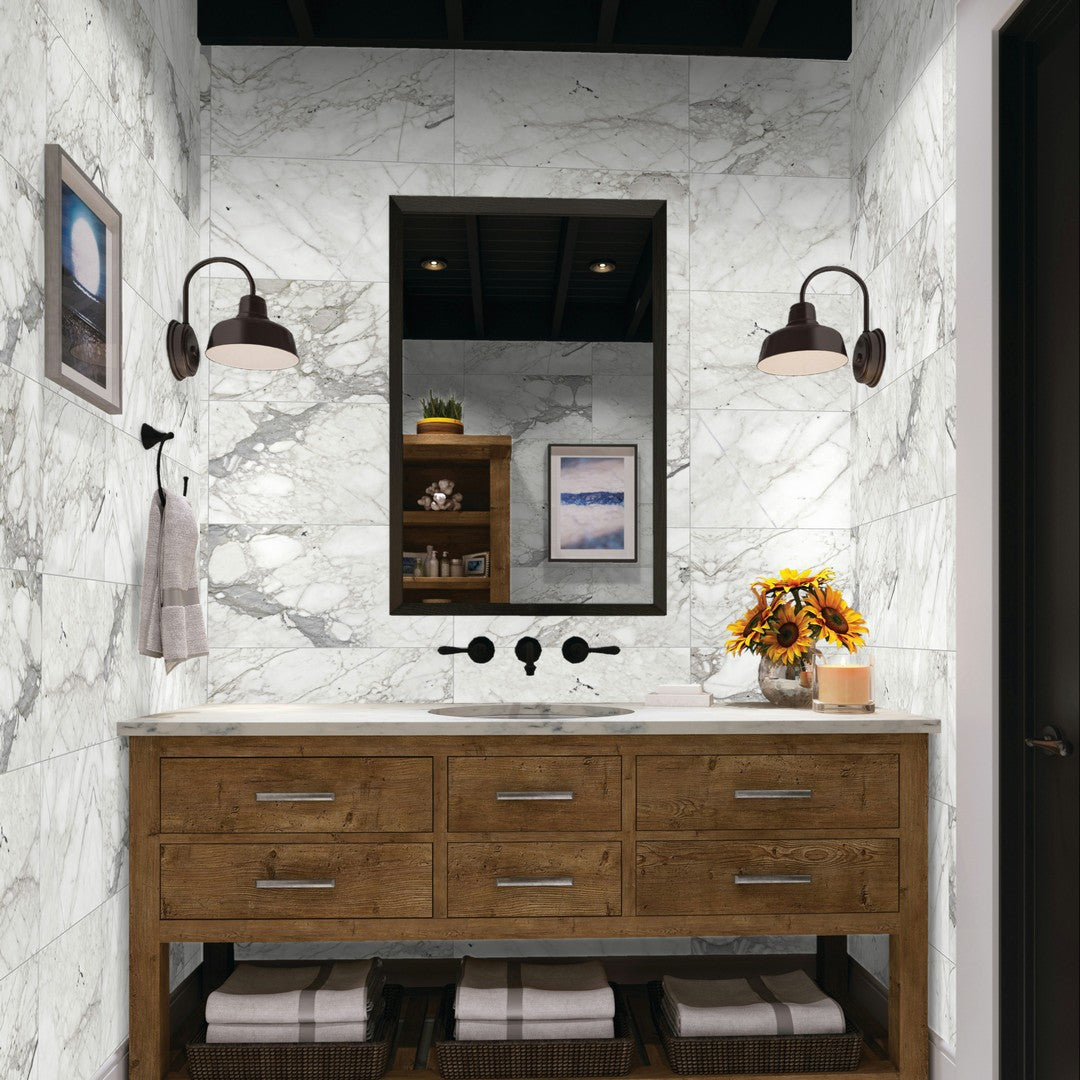 Daltile Natural Stone Marble 12" x 24" Honed Tile