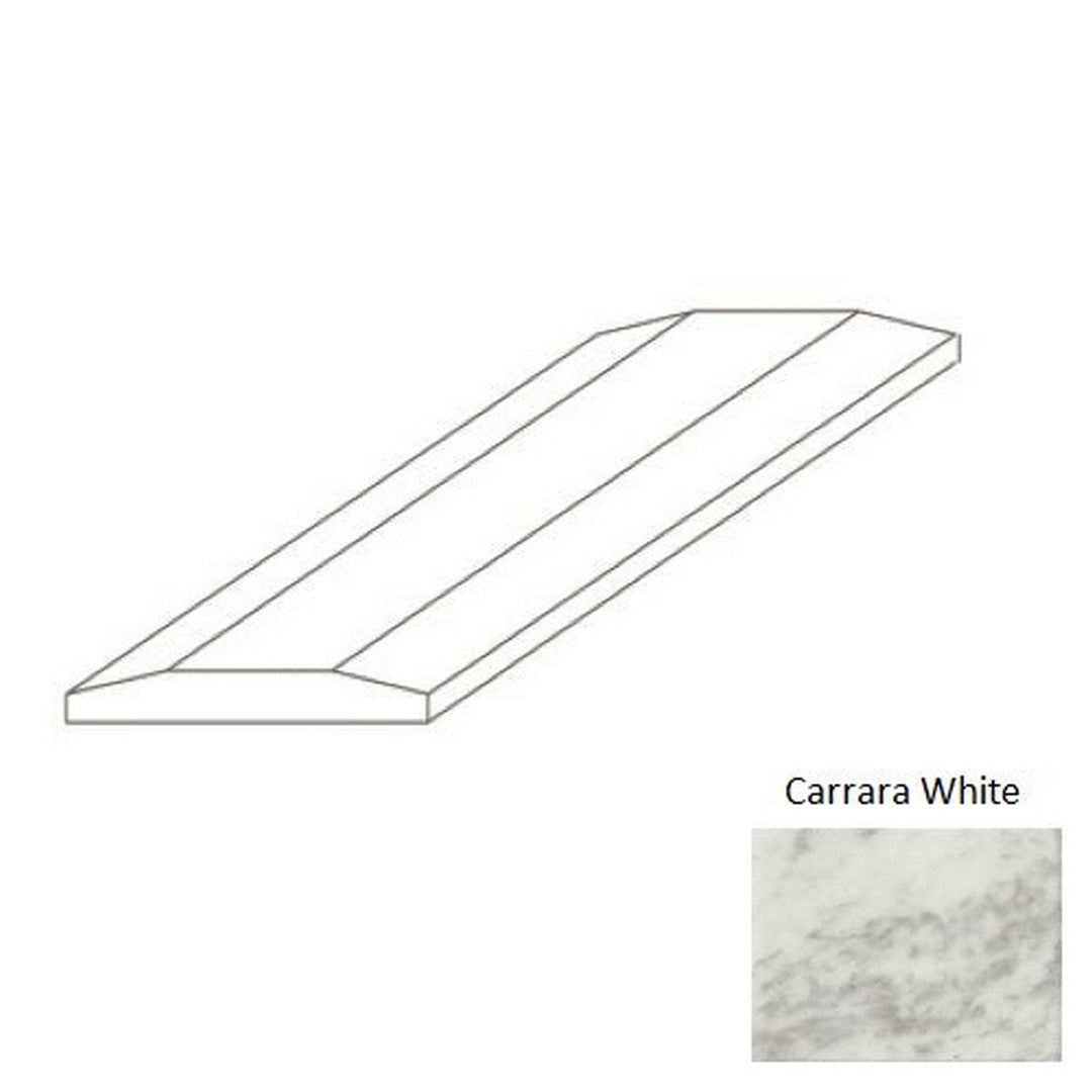 Daltile Thresholds 6" x 36" Polished Marble 3/8 Double Hollywood Bevel