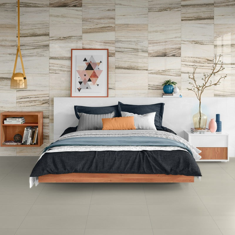 American Olean Minimum 24" x 24" Polished Porcelain Field Tile