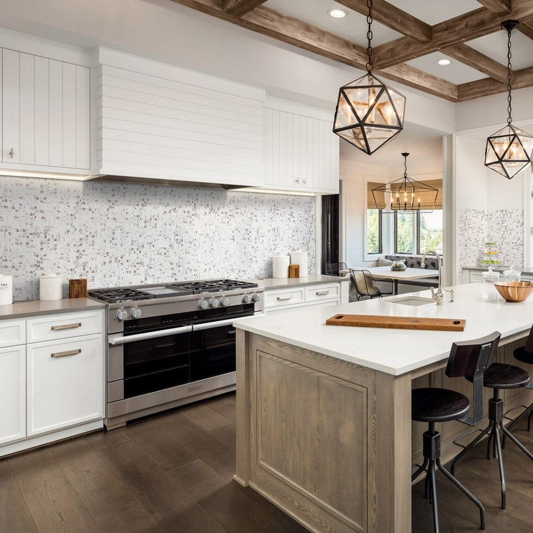 Ottimo Marmoreal 12" x 12" Matte Glass Square Mosaic