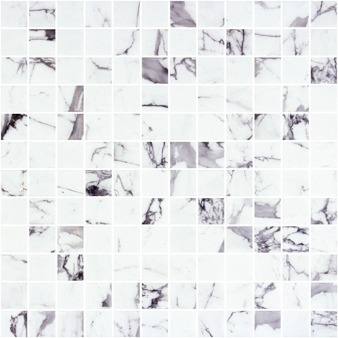 Ottimo Marmoreal 12" x 12" Matte Glass Square Mosaic