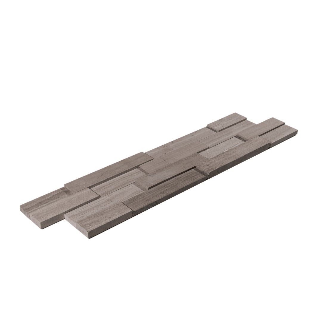 Bedrosians Marble Ashen Grey 6" x 24" Honed Ledger