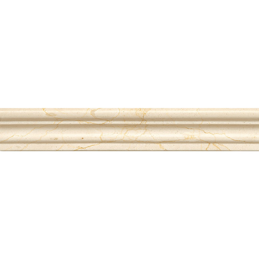 Bedrosians Marble Crema Marfil Select 2" x 12" Trim