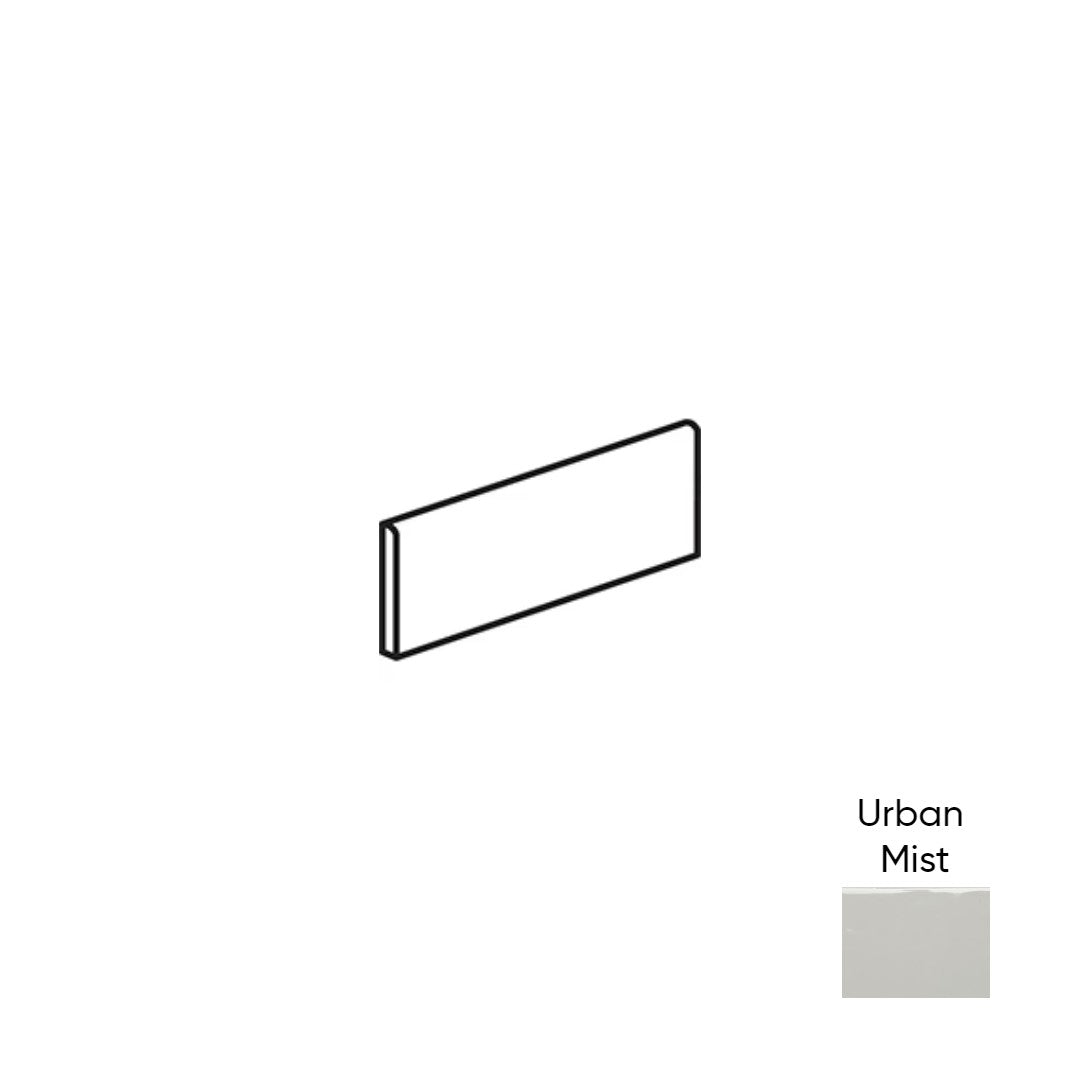 Marazzi Middleton Square 4" x 12" Glossy Ceramic Bullnose