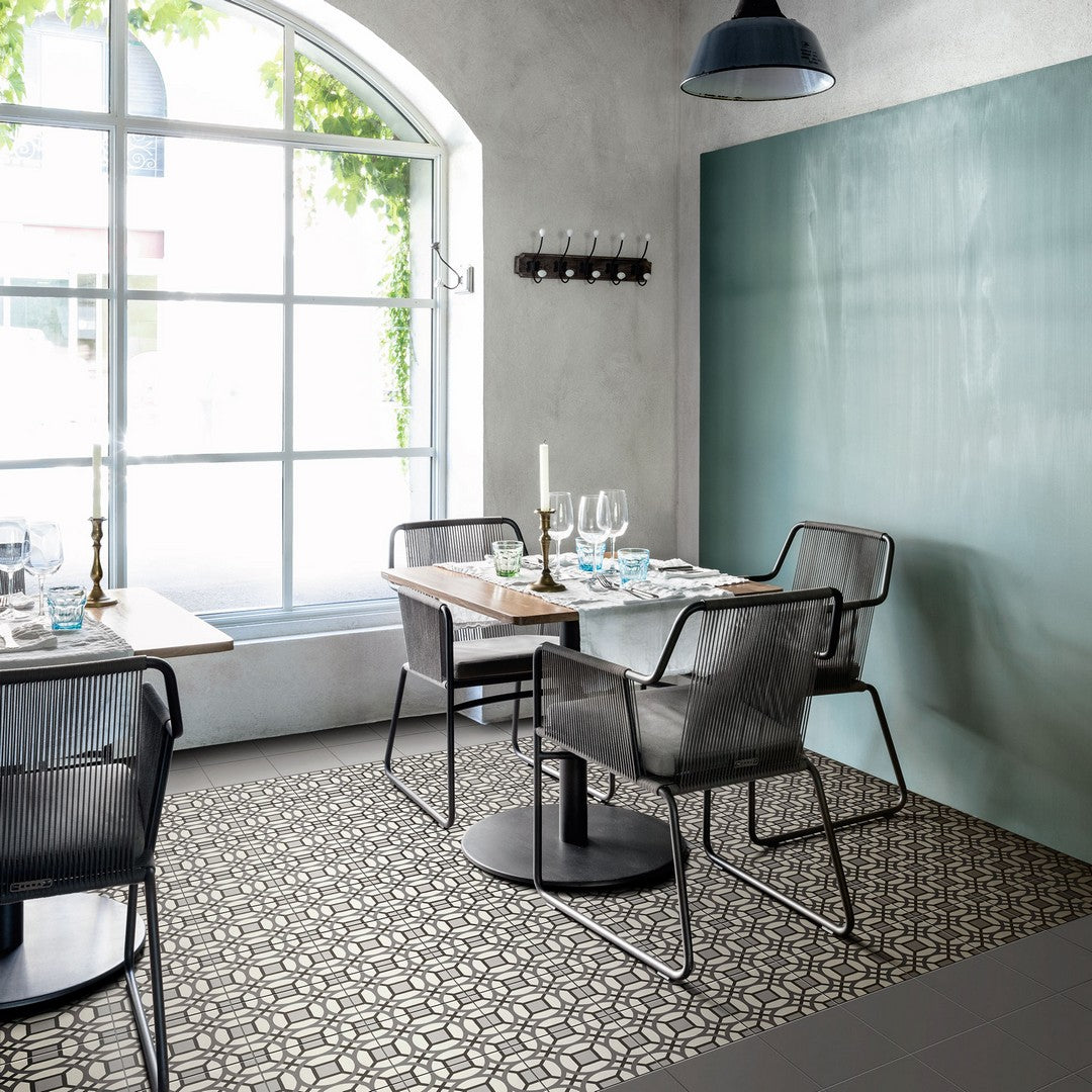 Marazzi D_Segni 8" x 8" Kaleido Deco Matte Floor Tile Porcelain Tile