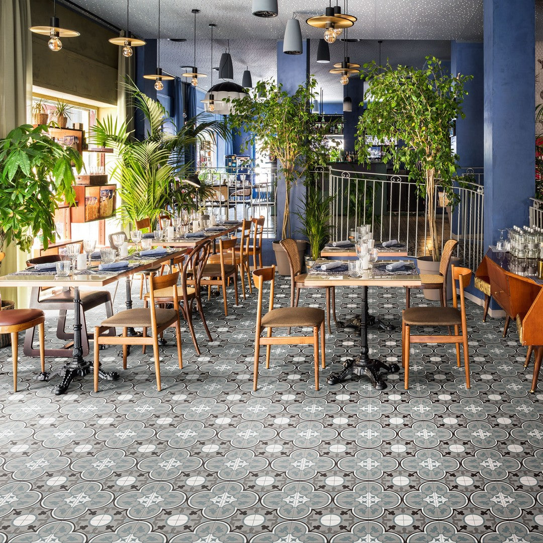 Marazzi D_Segni Color 8" x 8" lily Deco Matte Porcelain Tile