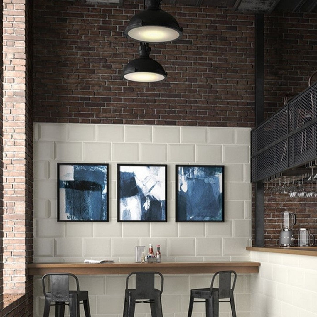 Marazzi Hawthorne 10" x 14" Beveled Glossy Ceramic Tile