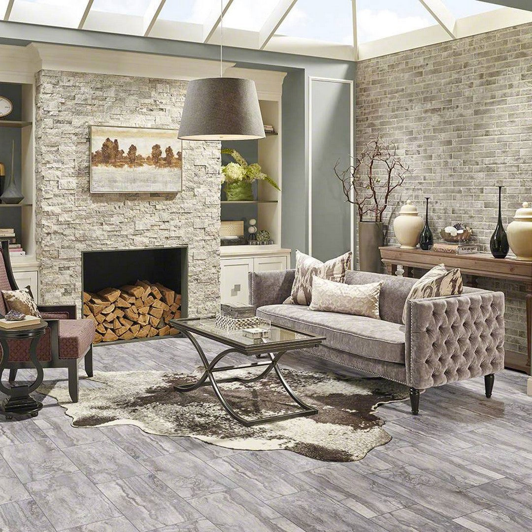 MS International Bernini 12" x 12" Polished Porcelain 2x4 Mosaic