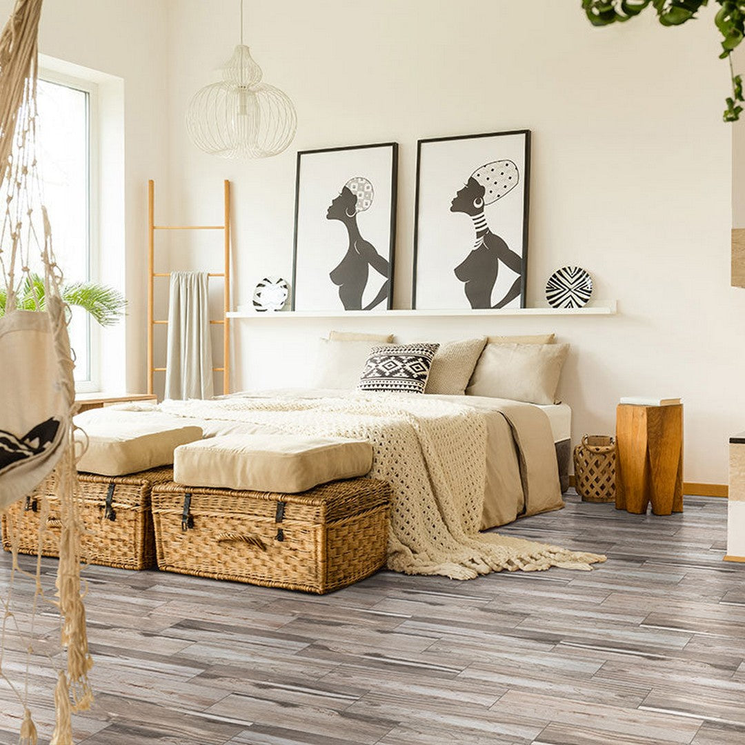 MS International Carolina Timber II 6" x 24" Matte Ceramic Plank