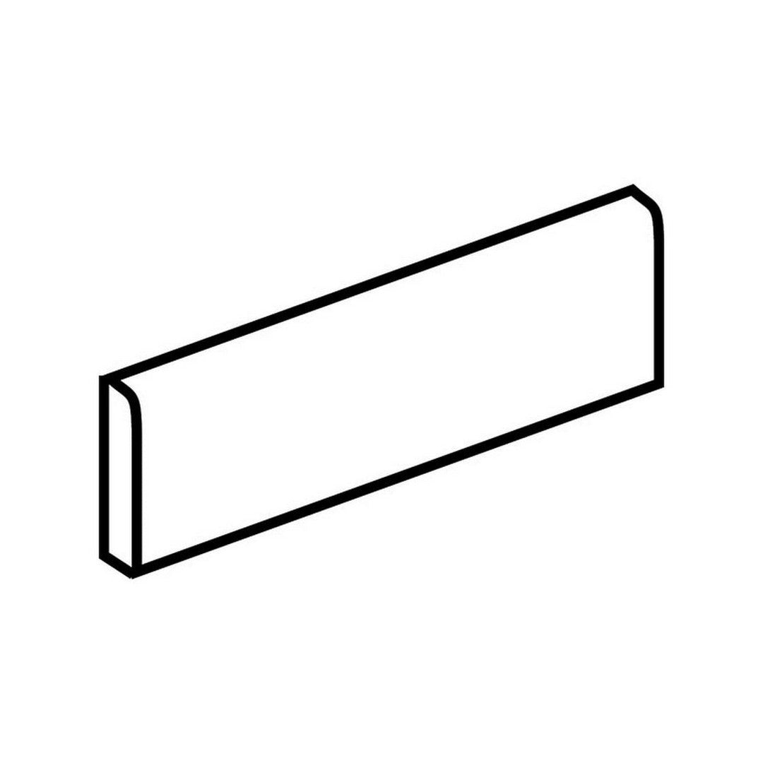 American Olean Neospeck 3" x 24" Matte Porcelain Bullnose