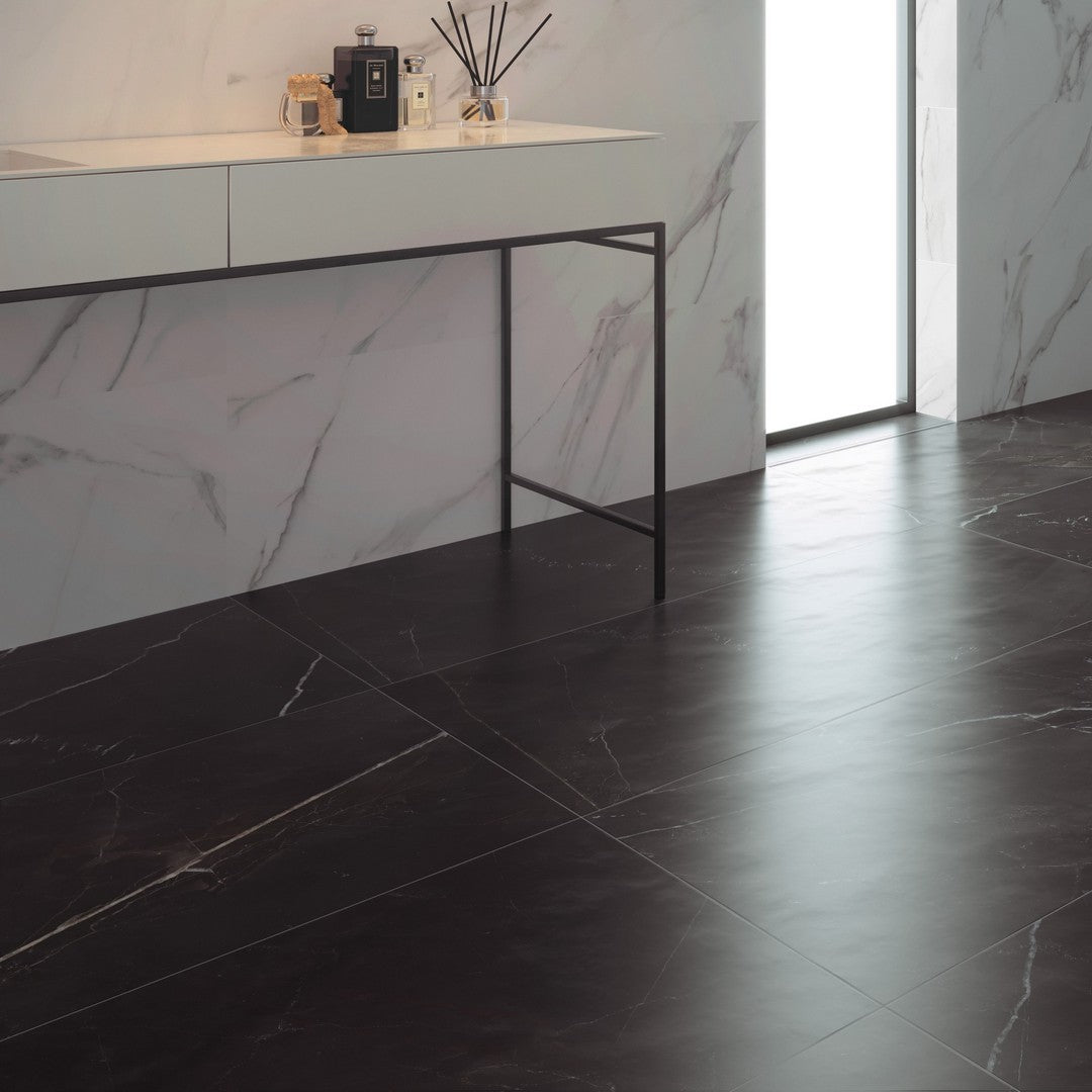 Ottimo Nero 24" x 48" Stain Matte Porcelain Tile