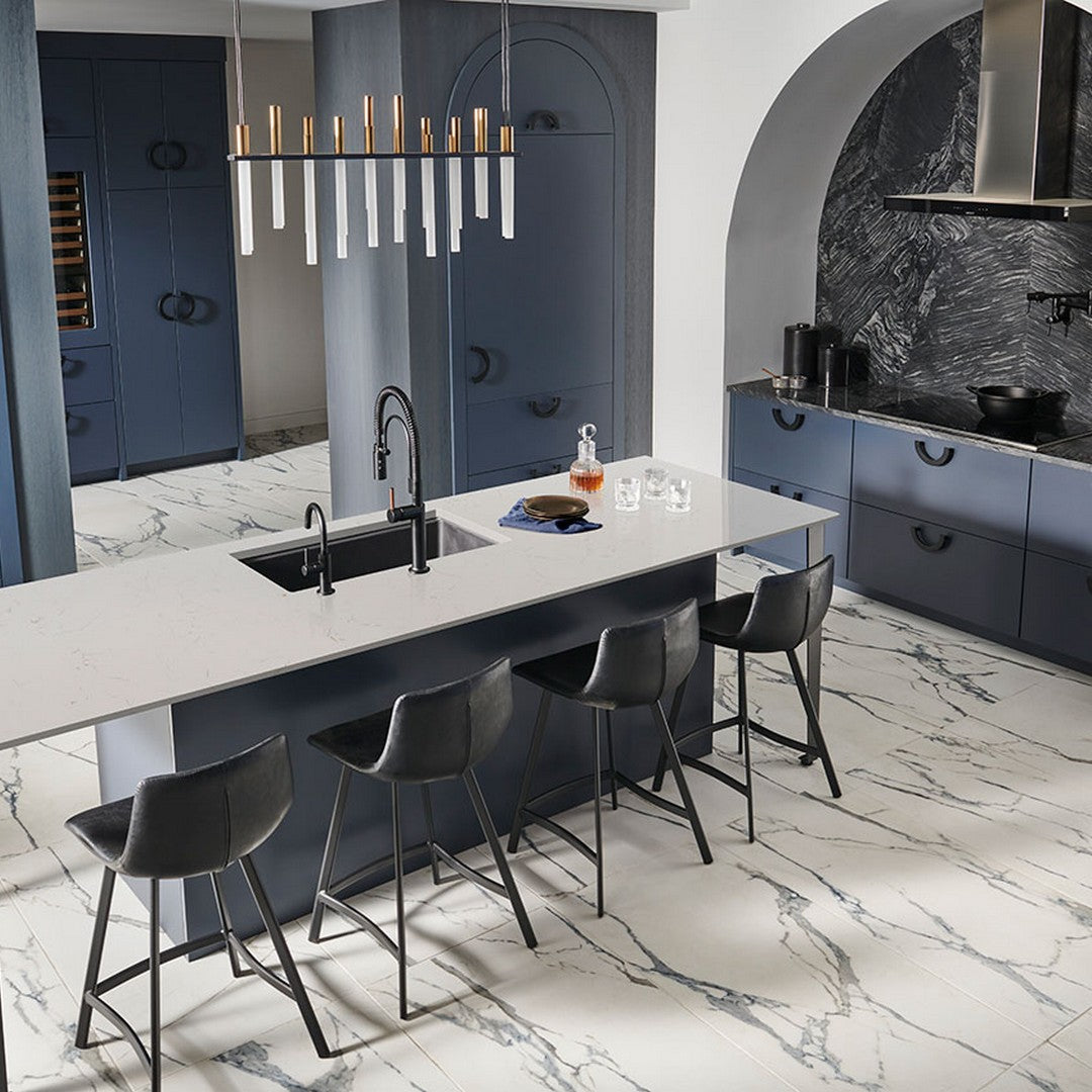 MS International Savoy 12" x 12" Matte Porcelain 2" Mosaic